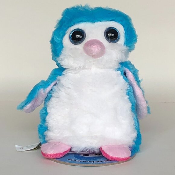 🔥3 For $20 🔥New w/Tag Penguin Reversible Plush Purple/Blue Switch-A-Rooz 8" - Picture 11 of 15